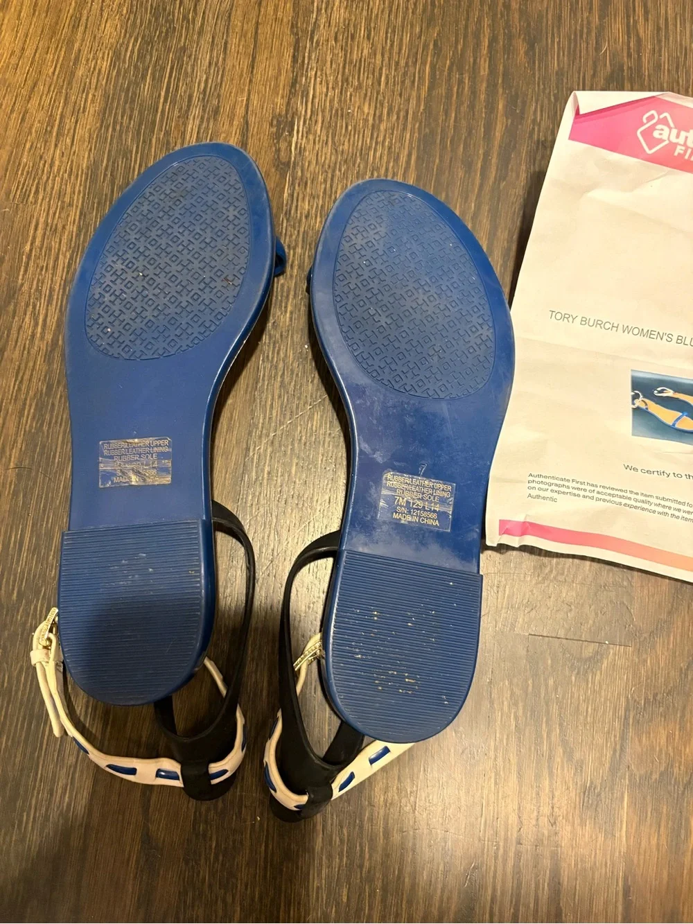 Tory Burch elegant blue